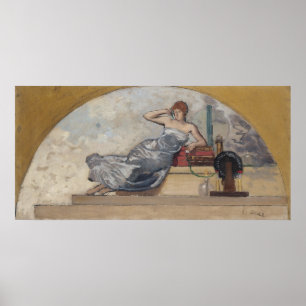 physics, 1889 poster