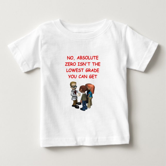 physics baby T-Shirt (Front)