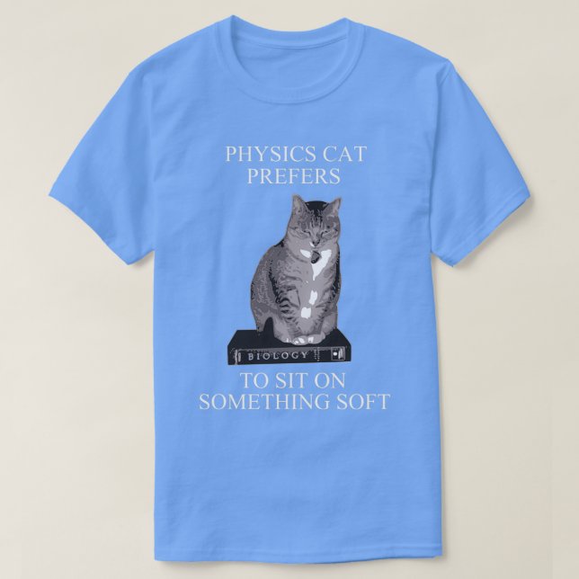 Physics Cat  T-Shirt (Design Front)
