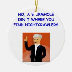 physics ceramic tree decoration