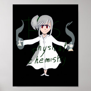Physics Chemistry Sticker  Poster