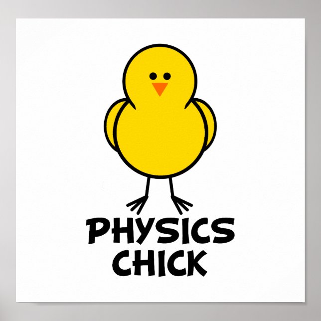 Physics Chick Poster (Front)