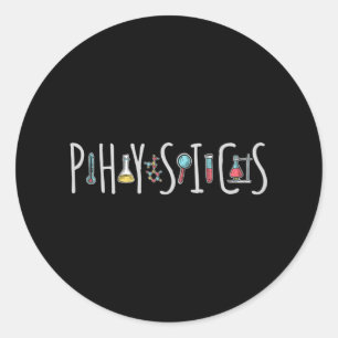 Physics Classic Round Sticker
