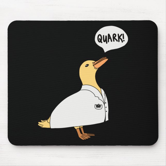 Physics Duck Mouse Pad (Front)