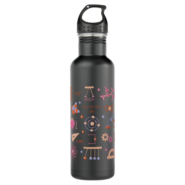 Physics elements 710 ml water bottle (Front)