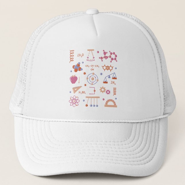Physics elements trucker hat (Front)