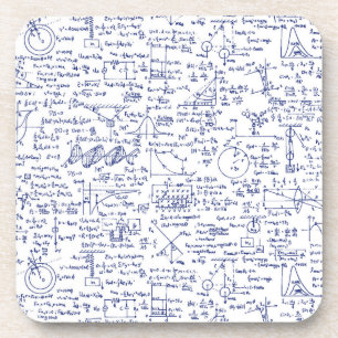 Physics Equations in Blue Pen // Coaster