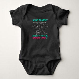 Physics formula Joke Baby Bodysuit