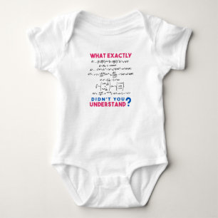 Physics formula Joke Baby Bodysuit