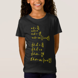 Physics Formula Square Sticker Invitation T-Shirt