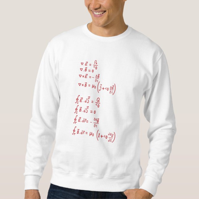 Physics Formula Sweatshirt (Front)