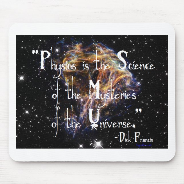 Physics is the Science Mouse Pad (Front)