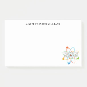 PHYSICS IT'S THE LAW Fun Science Post-it Notes