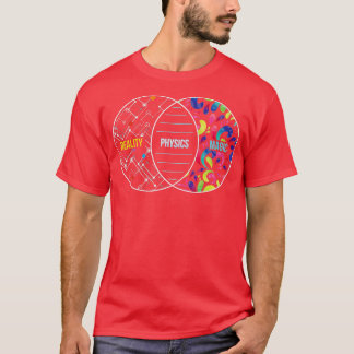 Physics Like Magic But Real  Funny Physics Pun  T-Shirt