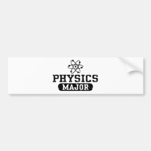 Physics Major Bumper Sticker