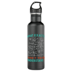 Physics Math Formula Joke 710 Ml Water Bottle