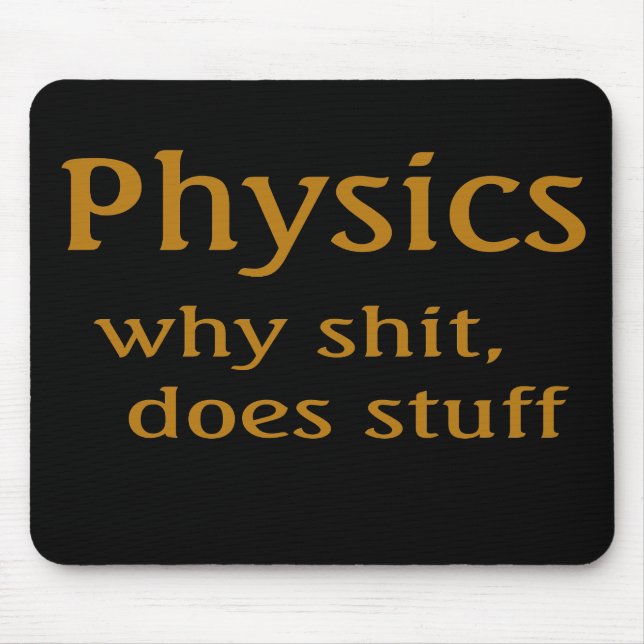 physics mouse pad (Front)