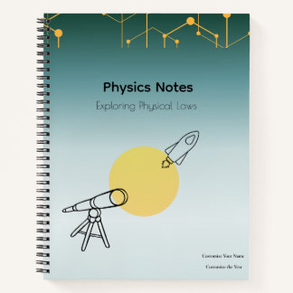 Physics Notes Notebook