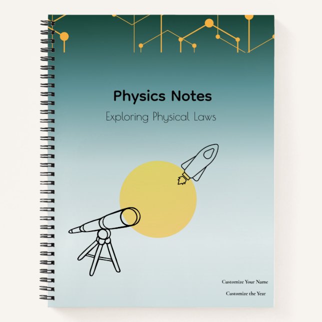Physics Notes Notebook (Front)