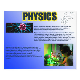 Physics Photo Print