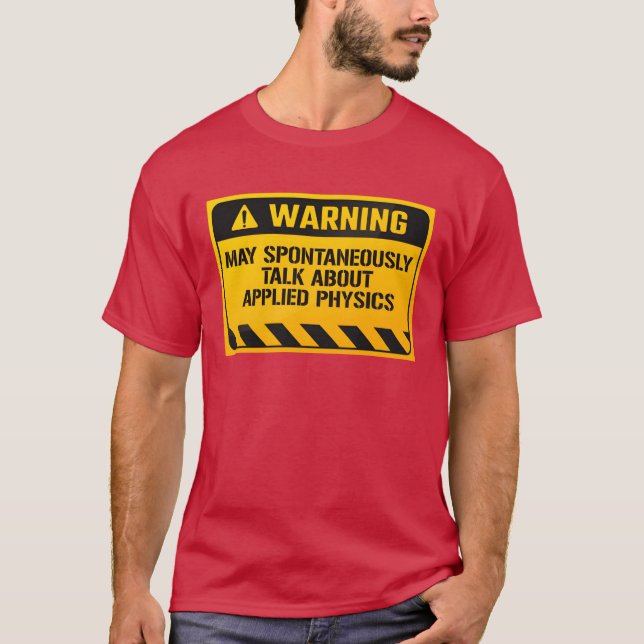 Physics Physicist Applied Physics retro T-Shirt (Front)