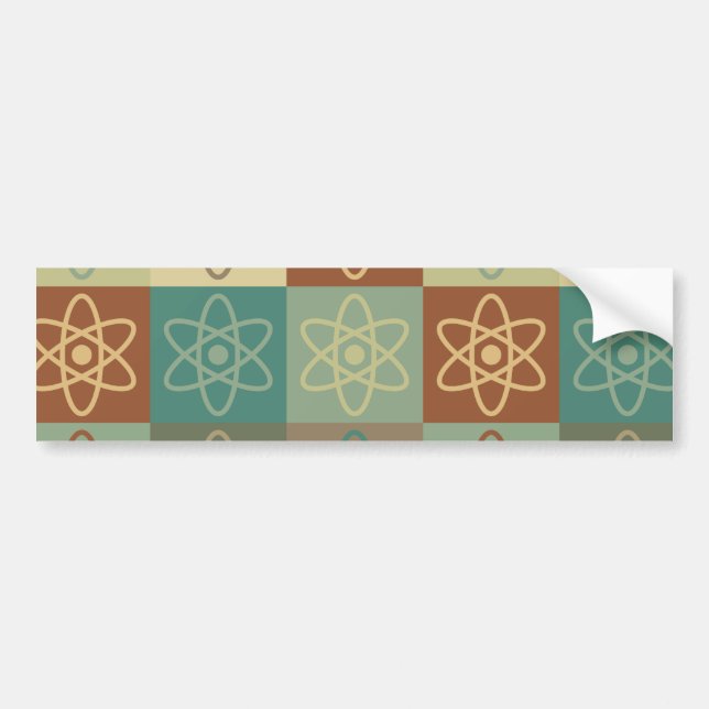 Physics Pop Art Bumper Sticker (Front)