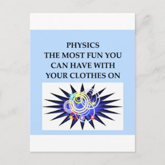 PHYSICS POSTCARD