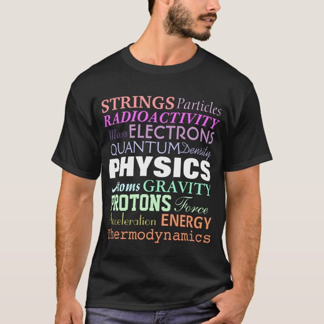 Physics T-shirt (Front)