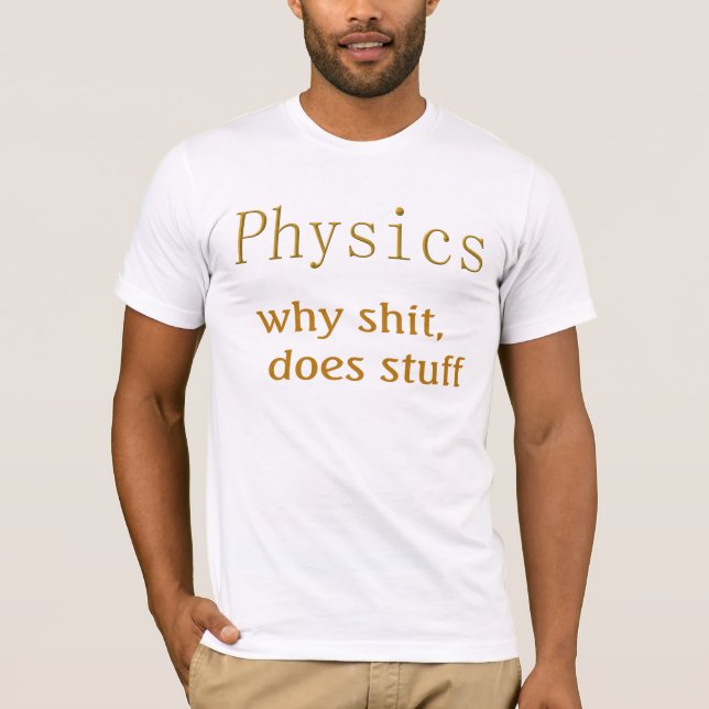 physics t-shirts (Front)