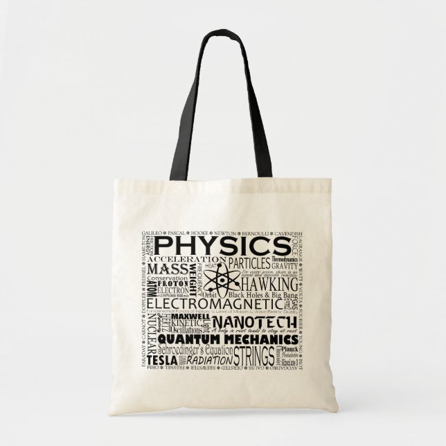 Physics Tote Bag (Front)