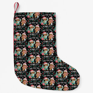 Physio Physical Therapy Did You Try Icing It Nurse Small Christmas Stocking