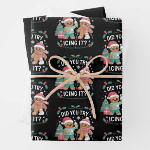 Physio Physical Therapy Did You Try Icing It Nurse Wrapping Paper Sheet