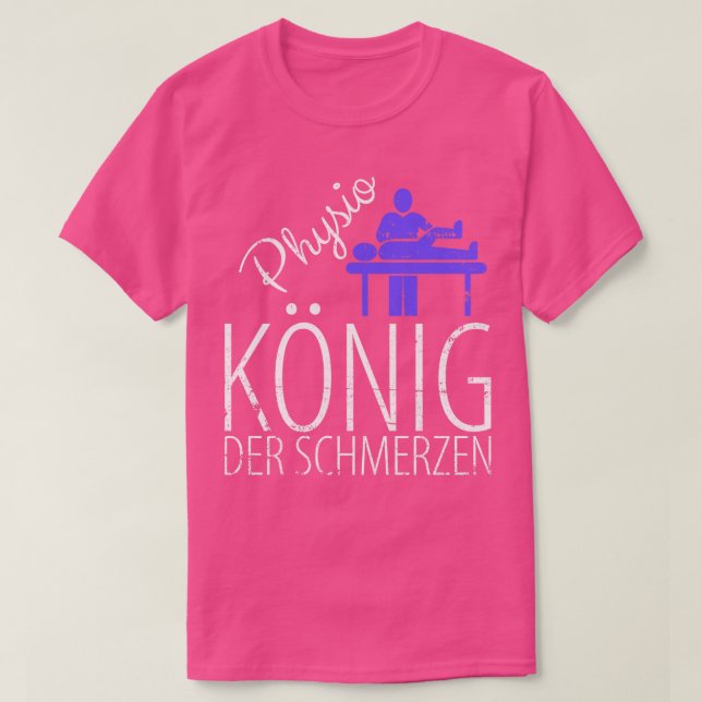 Physio Physiotherapist Physiotherapists T-Shirt (Design Front)