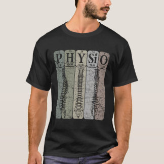 Physiotherapist Periodic Table Elets Physical Ther T-Shirt