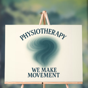 Physiotherapy We Make Movement – Modern Art Acrylic Sign