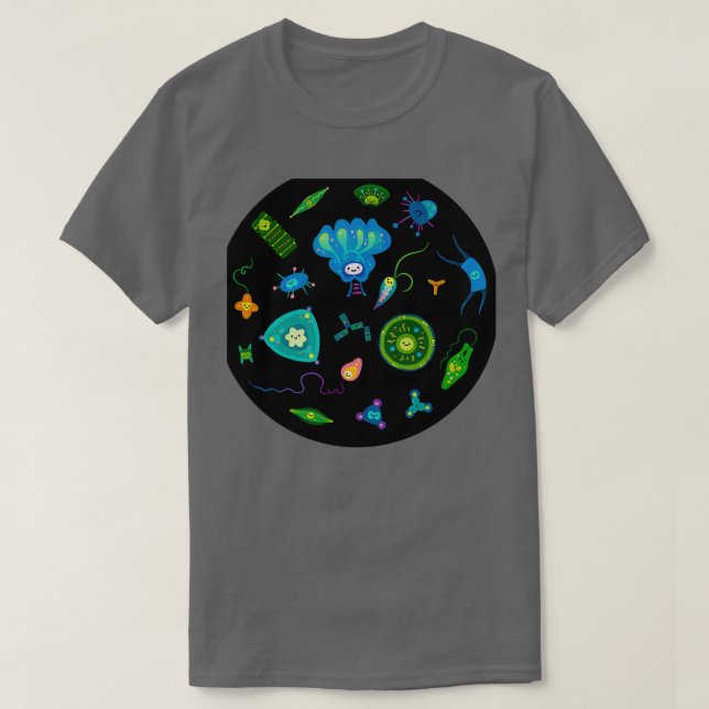 Phytoplankton 1  T-Shirt (Design Front)