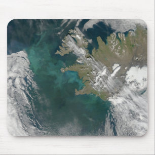 Phytoplankton bloom in the North Atlantic Ocean Mouse Pad