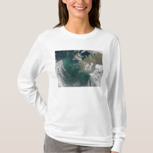 Phytoplankton bloom in the North Atlantic Ocean T-Shirt