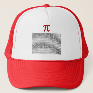 Pi = 3.141592653589 etc etc... whatever! trucker hat