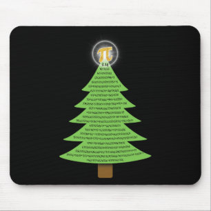 Pi 3.14 Christmas Tree Gift For Math Lovers Studen Mouse Pad