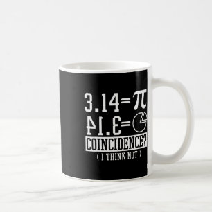Pi 3.14 Math Happy 14th March Birthday Coincidence Coffee Mug