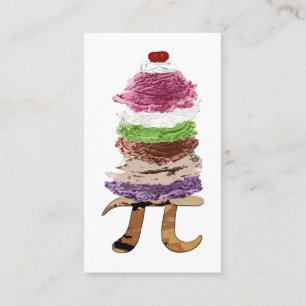 Pi a la Mode Business Card