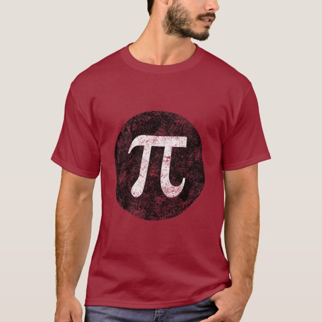 Pi and Circle T-Shirt (Front)