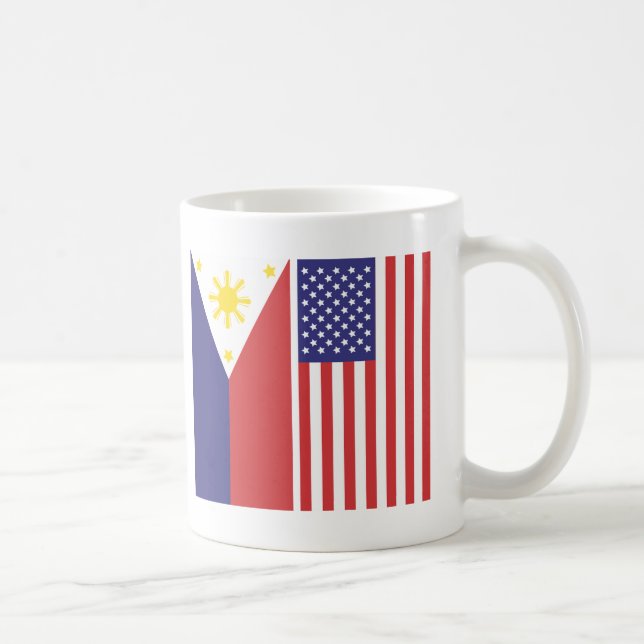 PI and US Flags Coffee Mug (Right)