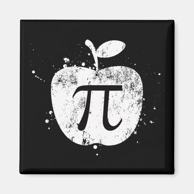 Pi  Apple Pie Funny Magnet (Front)