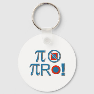 Pi Are Not Square! Key Ring