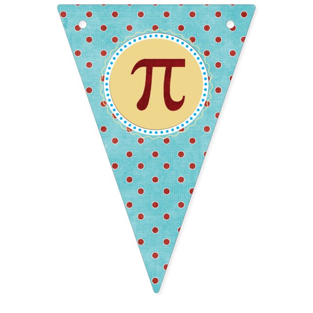 Pi Bunting Banner (First Flag)