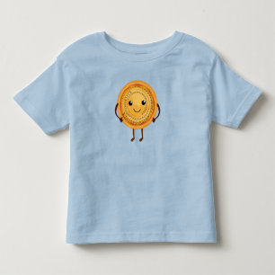 Pi, Cartoon Pie Toddler T-Shirt