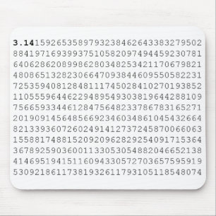 Pi Celebrate 3.14 Pi Day Mouse Pad