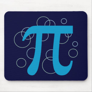 Pi Circles Mouse Pad